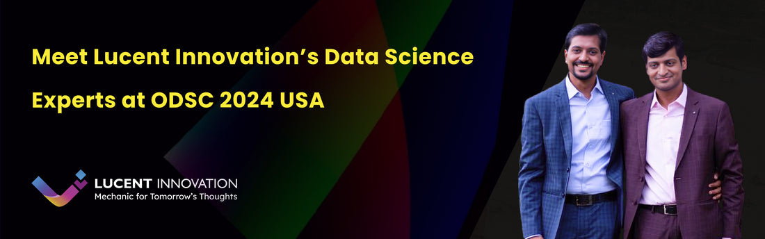 Connect with data science experts from Lucent Innovation at ODSC 2024 USA.