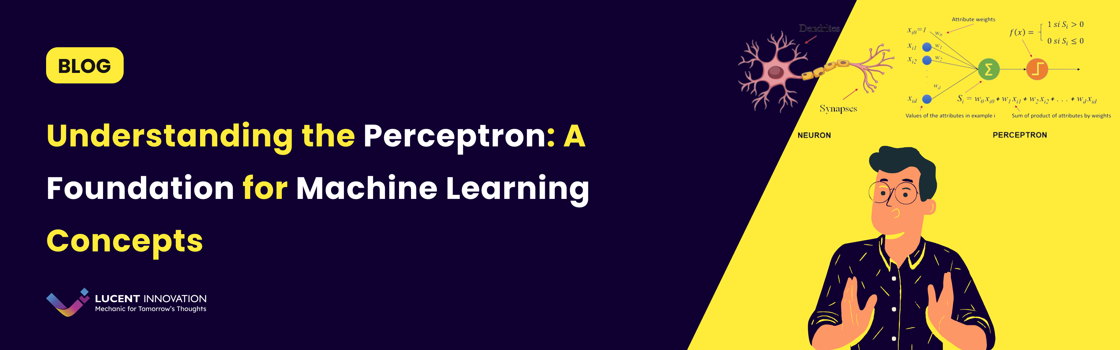 Understanding the Perceptron: A Foundation for Machine Learning Concepts