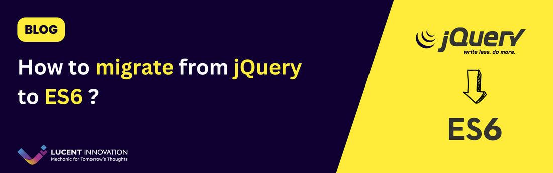 How to migrate from jQuery to ES6 ?