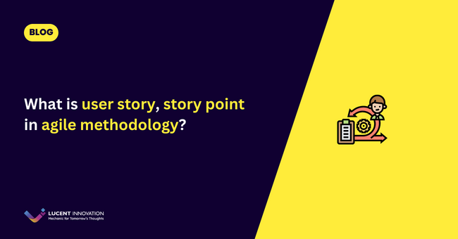 What is user story, story point in agile methodology?