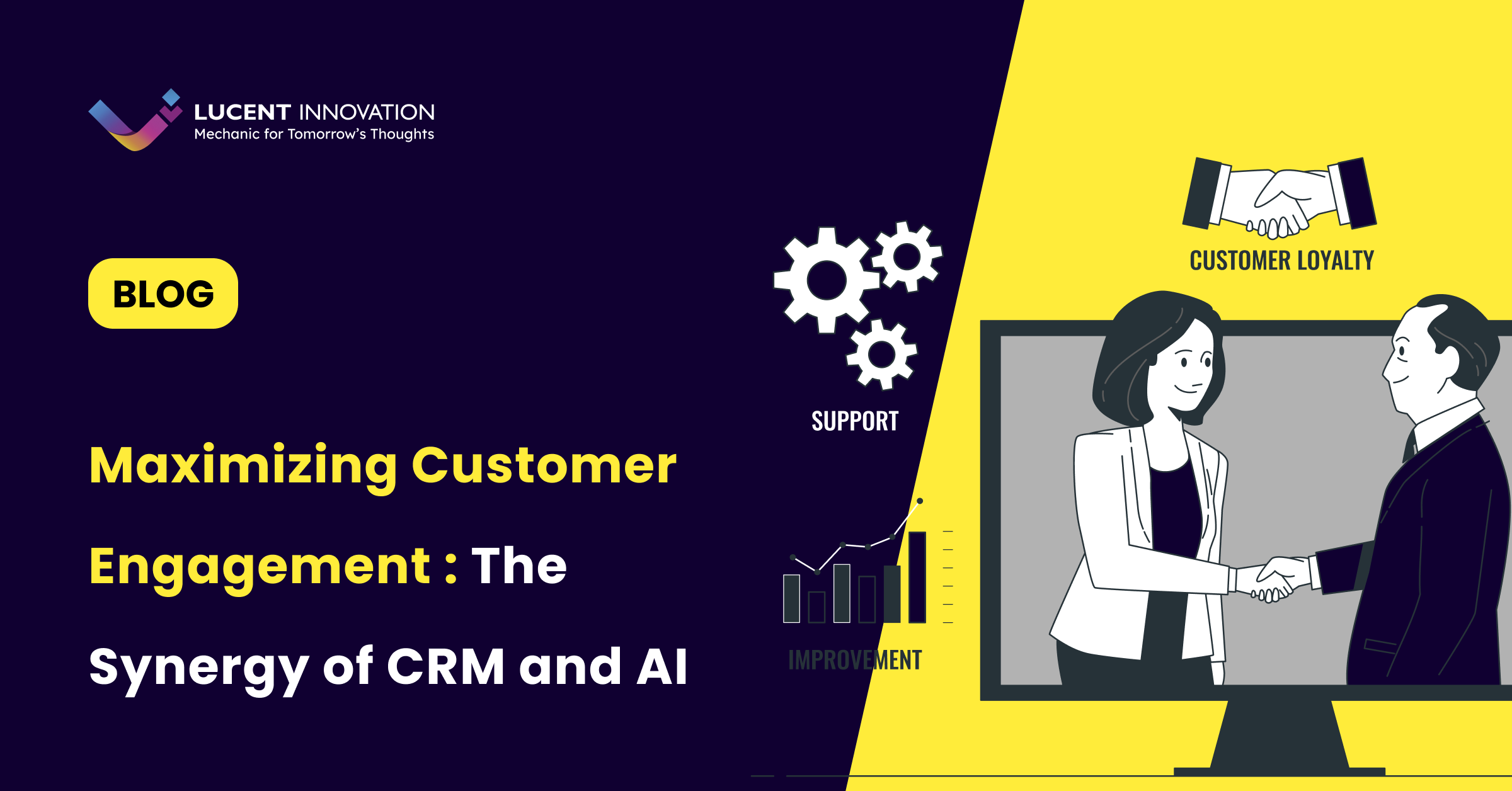 Improving Customer Engagement through CRM and AI