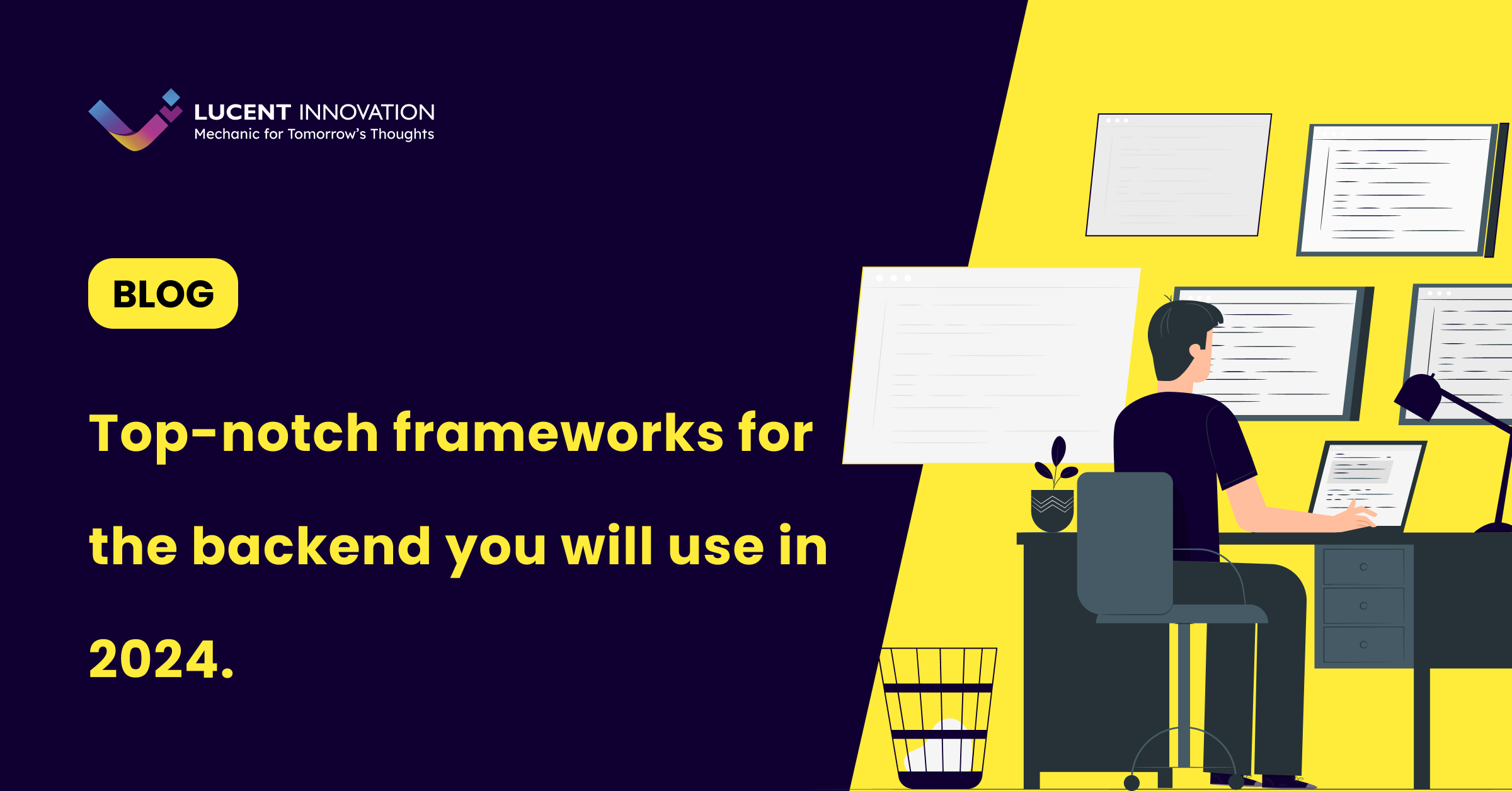 Top-notch frameworks for the backend you will use in 2024.