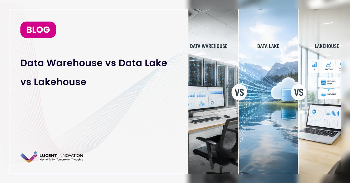Data Warehouse vs Data Lake vs Lakehouse