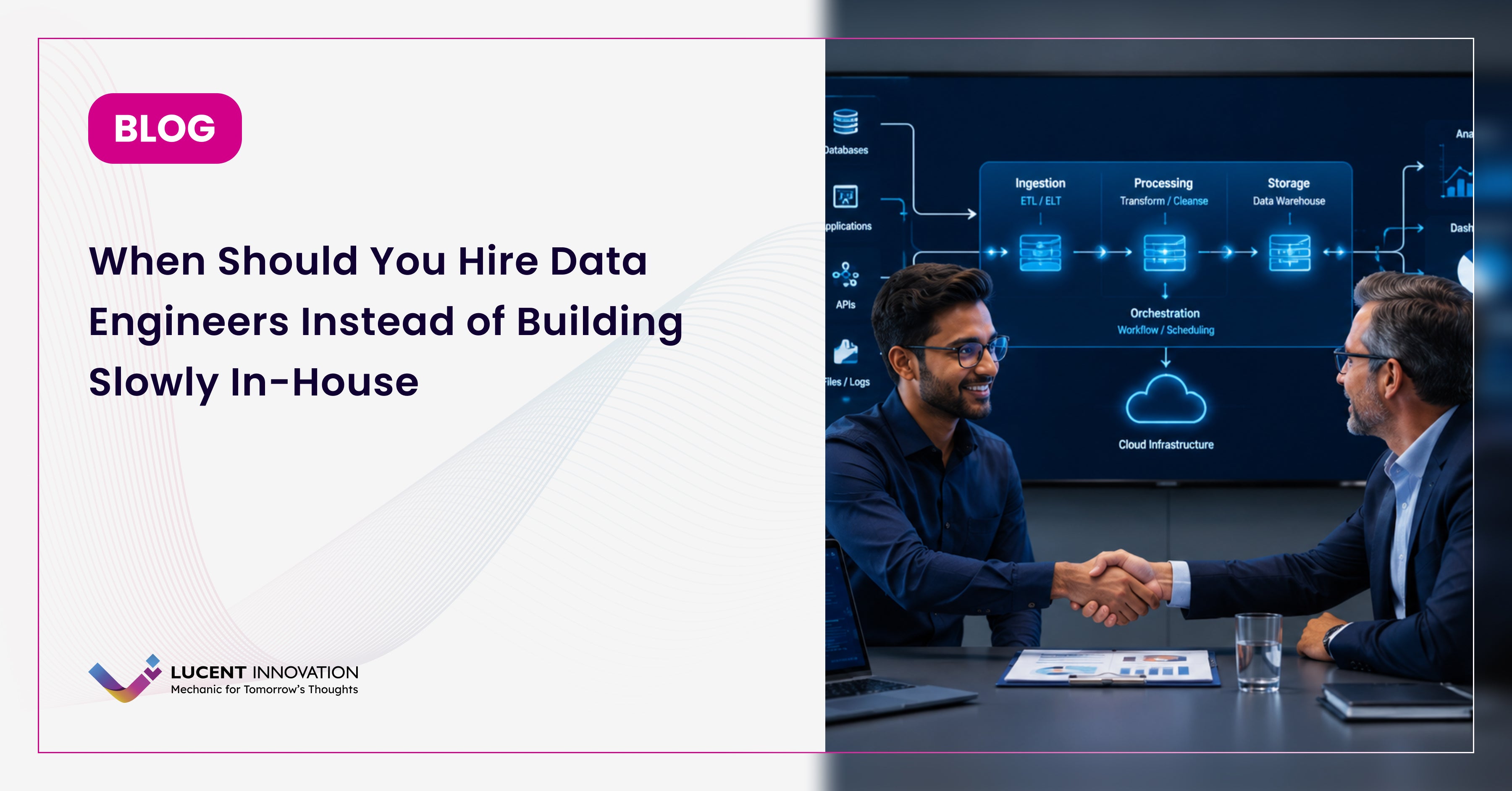 When Should You Hire Data Engineers Instead of Building Slowly In-House
